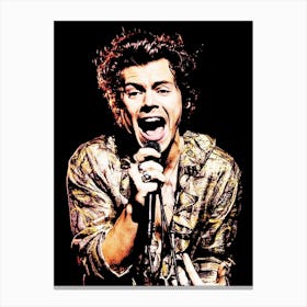 Harry Styles 9 Canvas Print