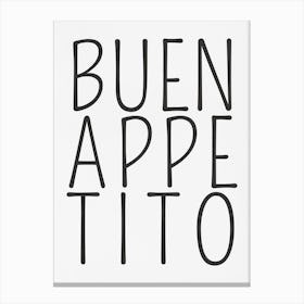 Buen Apetito Canvas Print