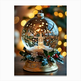 Snow Globe 1 Canvas Print