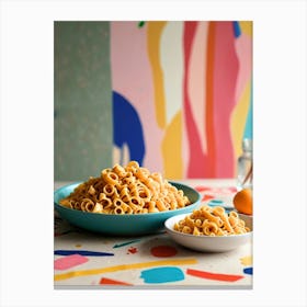 Plate Of Pasta Canvas Print