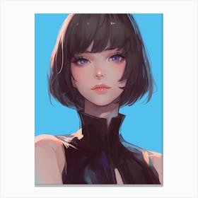 Anime Girl 3 Canvas Print