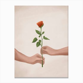 A Rose For You Canvas Print