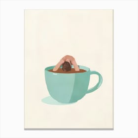 Coffee Cup 3 Canvas Print