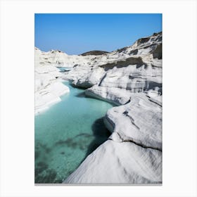 White Sand Beach Canvas Print