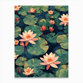 Water Lilies 14 Canvas Print