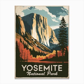 Yosemite National Park 2 Canvas Print