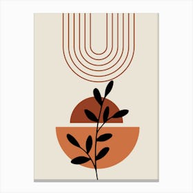 Shapes Art Canvas Print