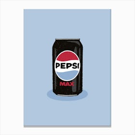 Pepsi Max Blue Toile