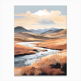 The Speyside Way Scotland 4 Hiking Trail Landscape Canvas Print