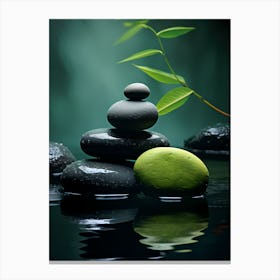 Zen Stones Canvas Print