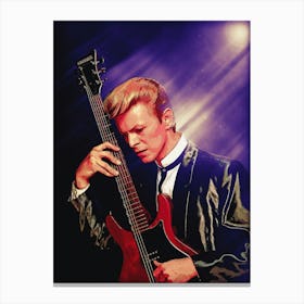 Superstars Of David Bowie Canvas Print