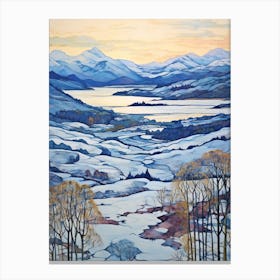 Loch Lomond And The Trossachs National Park Scotland 4 Canvas Print