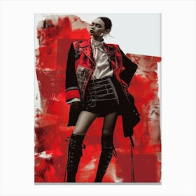 London Fashion Week Canvas Print