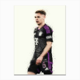 Joshua Kimmich Watercolor Canvas Print