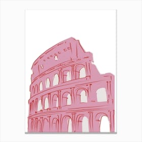 Rome Colossion Canvas Print