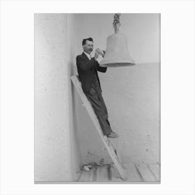 Untitled Photo, Possibly Related To Spanish American Ringing Bell With Rock At The Church Of The Twelve Apostles Canvas Print
