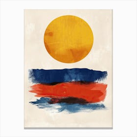 Sunset In The Sky Canvas Print