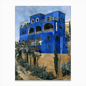 Blue House 8 Canvas Print