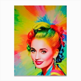 Lauren Daigle 2 Colourful Pop Art Canvas Print