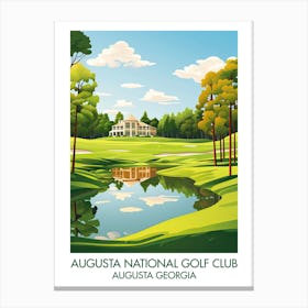 Augusta National Golf Club   Augusta Georgia 4 Canvas Print