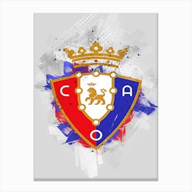 Osasuna 2 Canvas Print