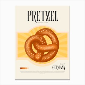 Pretzel 2 Canvas Print