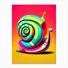 Assassin Snail 1 Pop Art Canvas Print