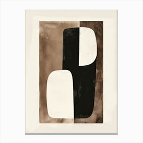 Yokohama Stone Park Bauhaus Minimalist Canvas Print