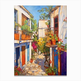 Nicosia Cyprus 1 Fauvist Painting Canvas Print