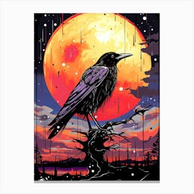 Raven 1 Canvas Print