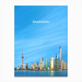 Simply Shanghai Canvas Print