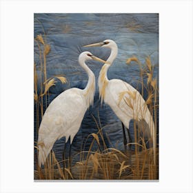 Egrets 1 Canvas Print