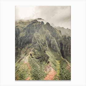 Tropical Mountains Canvas Print