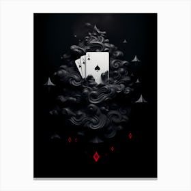 Ace Of Spades Canvas Print