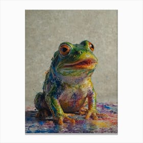 Frog! Canvas Print