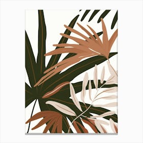 Tropical Leaves 159 Canvas Print