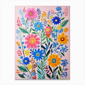 Floral Painting Canvas Print