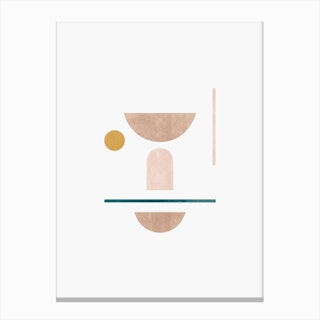 Abstract Geometric 2 Canvas Print