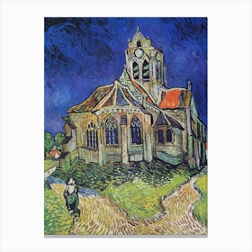 Church at Auvers Canvas Print