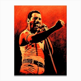 Freddie Mercury queen 1 Canvas Print