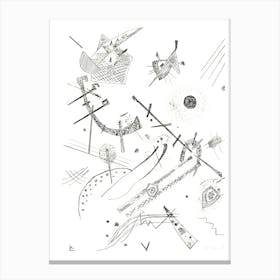 Wassily Kandinsky Flight Canvas Print