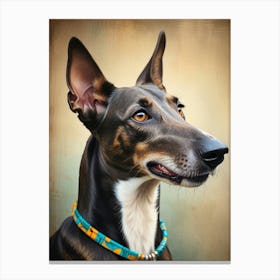 Dog Portrait 1 Canvas Print