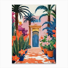 Doorway To The Garden Canvas Print