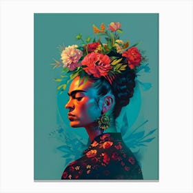 Frida Kahlo 4 Canvas Print