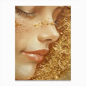 Gold Painting Canvas Print