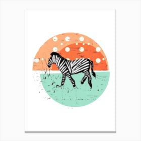 Zebras Canvas Print