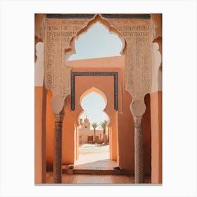 Architecture In Morocco Canvas Print