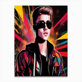 Justin Bieber 8 Canvas Print