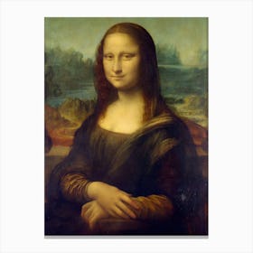 Mona Lisa 9 Canvas Print