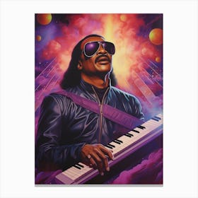 Stevie Wonder (4) Canvas Print
